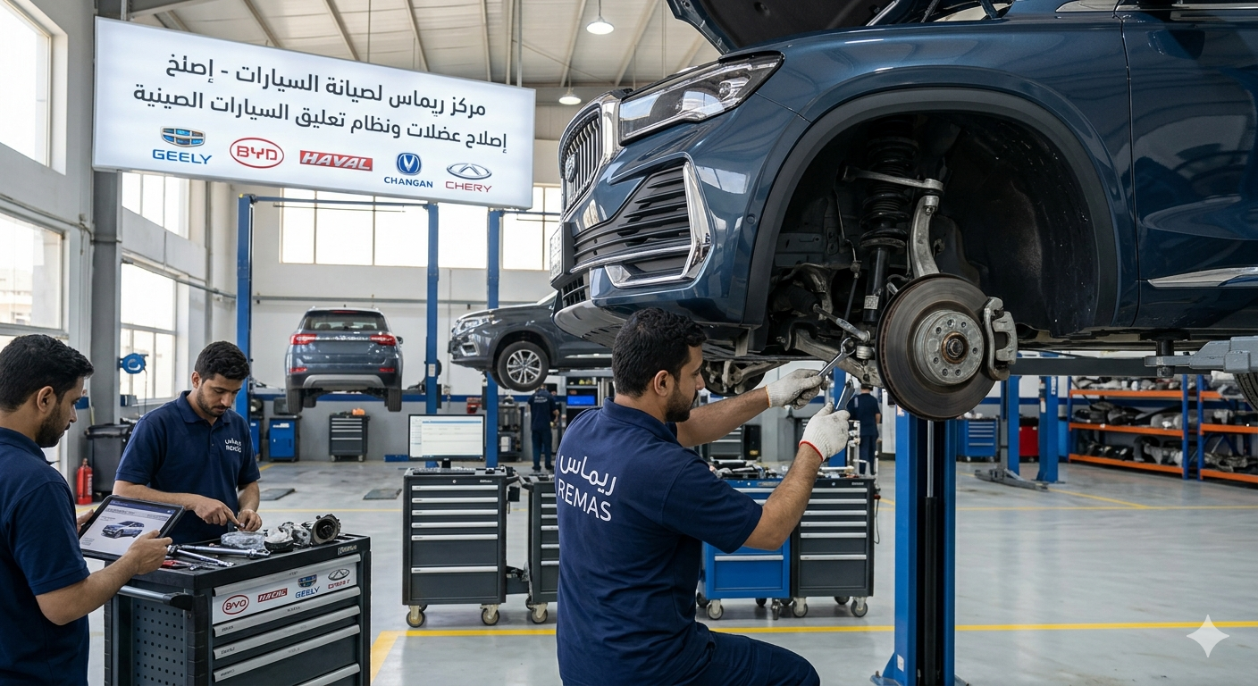 الخدمات التى يقدمها مركز ريماس في صيانة عضلات السيارات الصينية